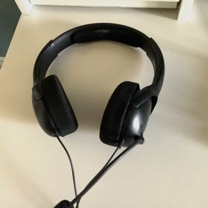 Nintendo switch wired gaming headset (black) (noise canceling)